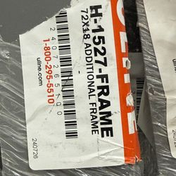     10 Metal Storage Rack Frame 72x18 – Industrial Shelving”