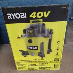 VACUUM RYOBI 40V TOOL ONLY 