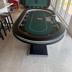 Poker table