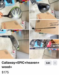 Callaway EPIC heavenwood - stiff wood