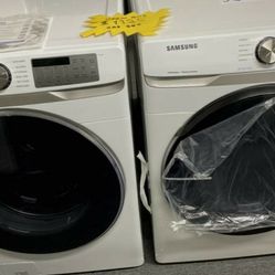 , Samsung Front Loading Washer & Dryer Set