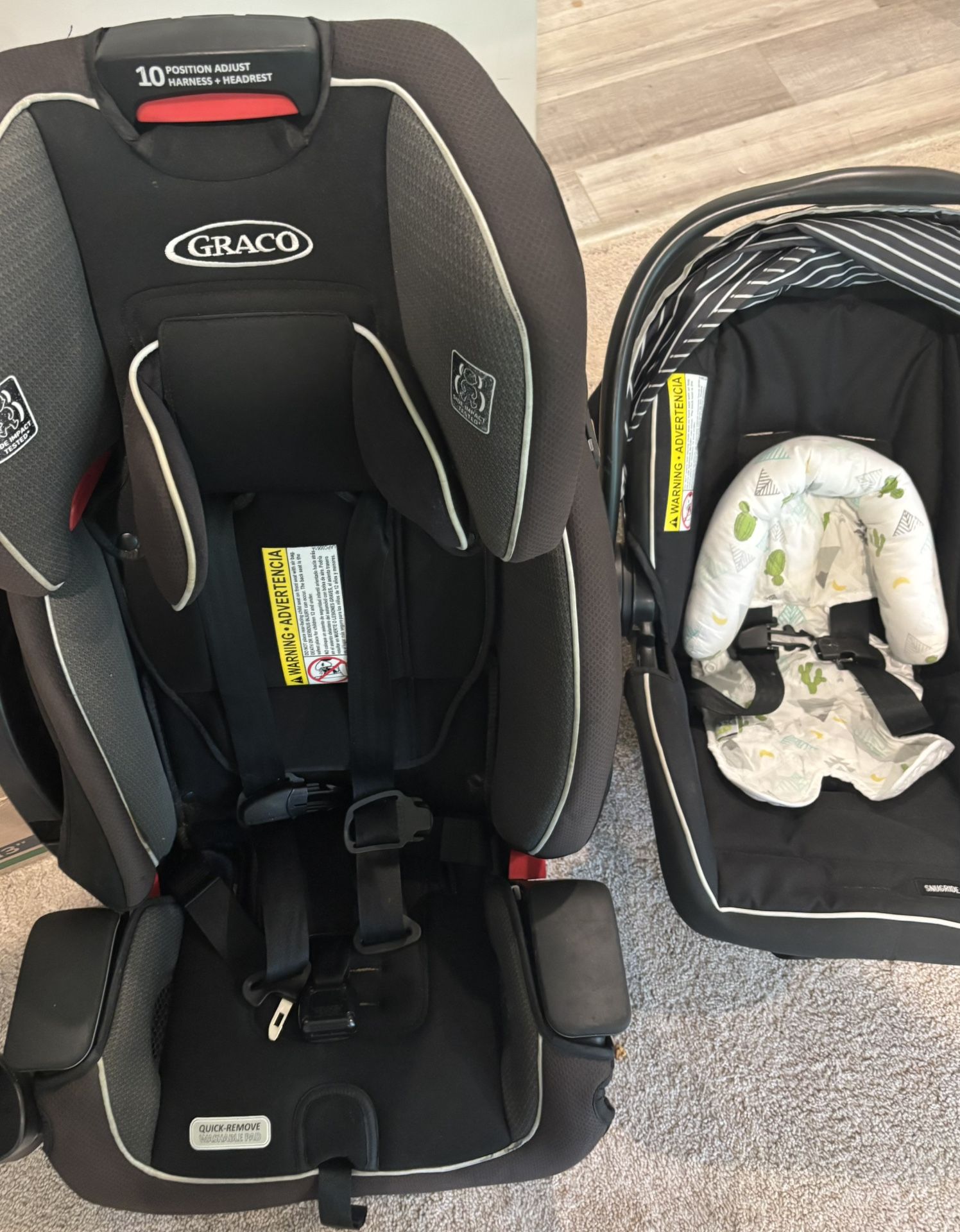 New born and Toddler Car Seats