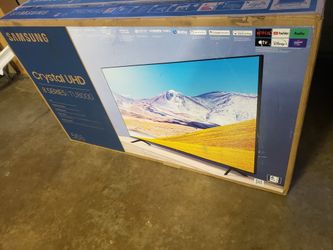 Tv Samsung 55", 4k, TU8000, 2020 Model, Cristal Display, Excellent
