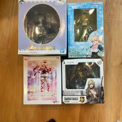 Anime Figures Lot A