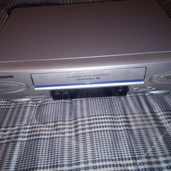 Panasonic Vcr Vhs Grey Tested 