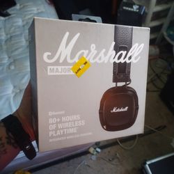 Marshall Bluetooth Headphones New In Box 