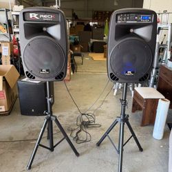 Bluetooth Proreck Dance 12 | Party Speakers 12- Inch 540 Watts Proreck Speakers