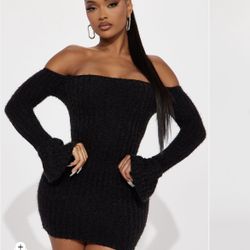 Mile high Sweater Mini Dress 