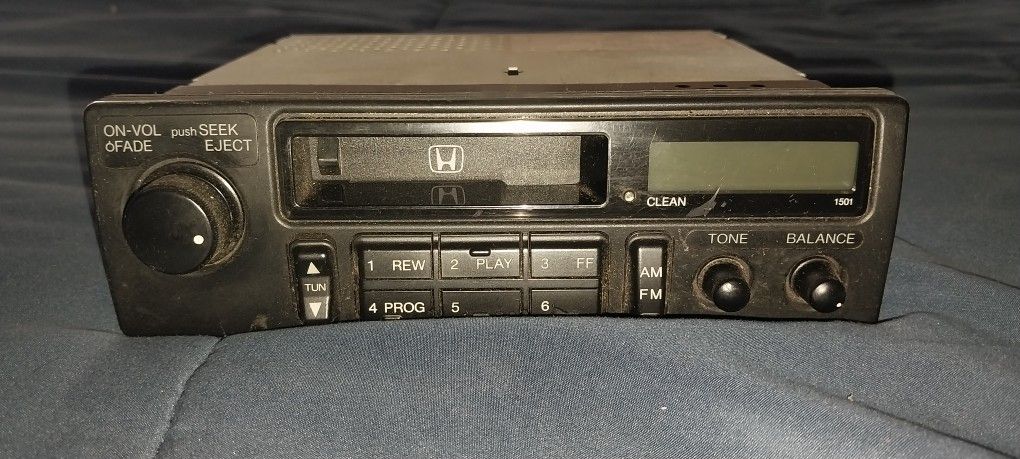 Working Original Factory Honda Cassette Vintage Car Stereo