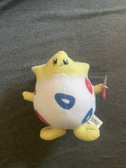 Vintage 1999 Play-By-Play Nintendo Pokémon Togepi Plush