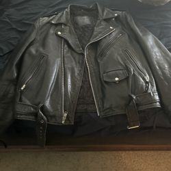 Leather Biker Jacket