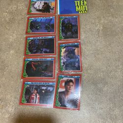 Vintage 90’s Teenage Mutant Turtles cards