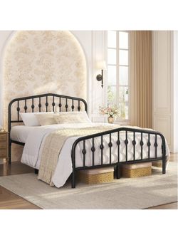 Metal bed frame