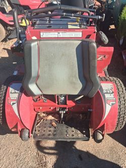 Ferris commercial stand on mower