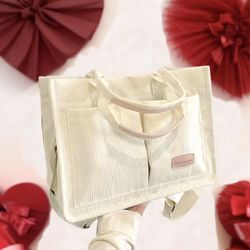 White large Tote Bag 