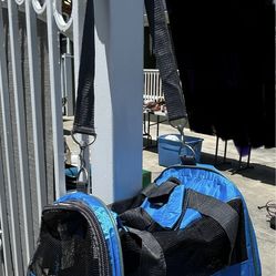 Blue Small Dog Carrier Bag