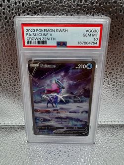 Crown Zenith Suicune Psa 10