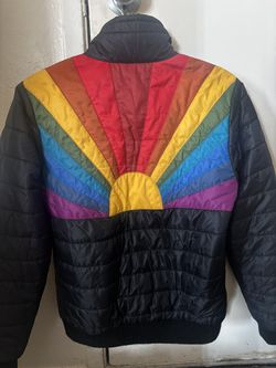 Aviator Nation SUNBURST JACKET - GLOSSY BLACK