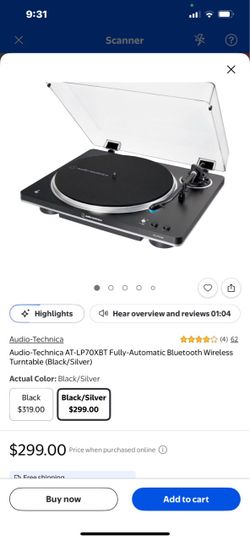 2 audio technical turntables