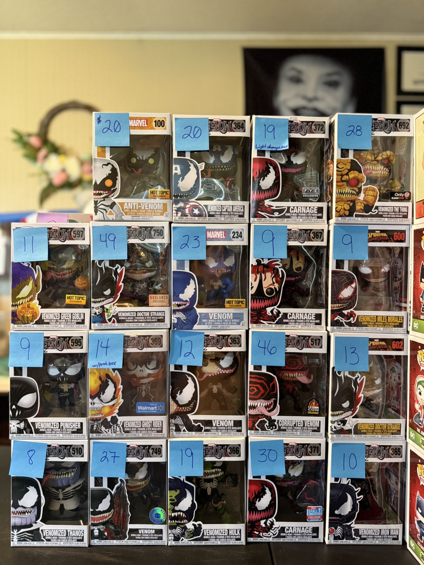 Funko Venom Collection