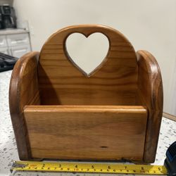 Vintage Wood Organizer