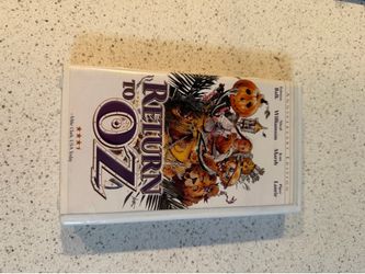 RETURN TO  OZ" VHS MAGICAL FILM FOR EVERYONE ~ANNIVERSARY EDITION NEW