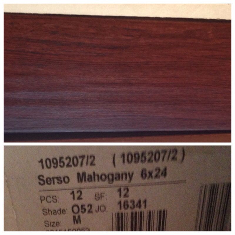 Serso Mahogany Wood Look Tile for Sale in Fort Worth, TX OfferUp