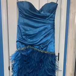 Blue Women’s Formal Prom Dress  Size 12/14