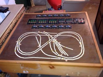 Handmade train controller toy kit for kids