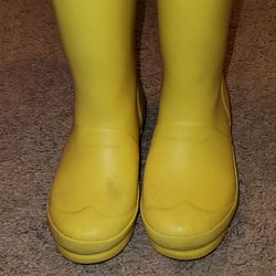 Hunter girls rain boots size 12