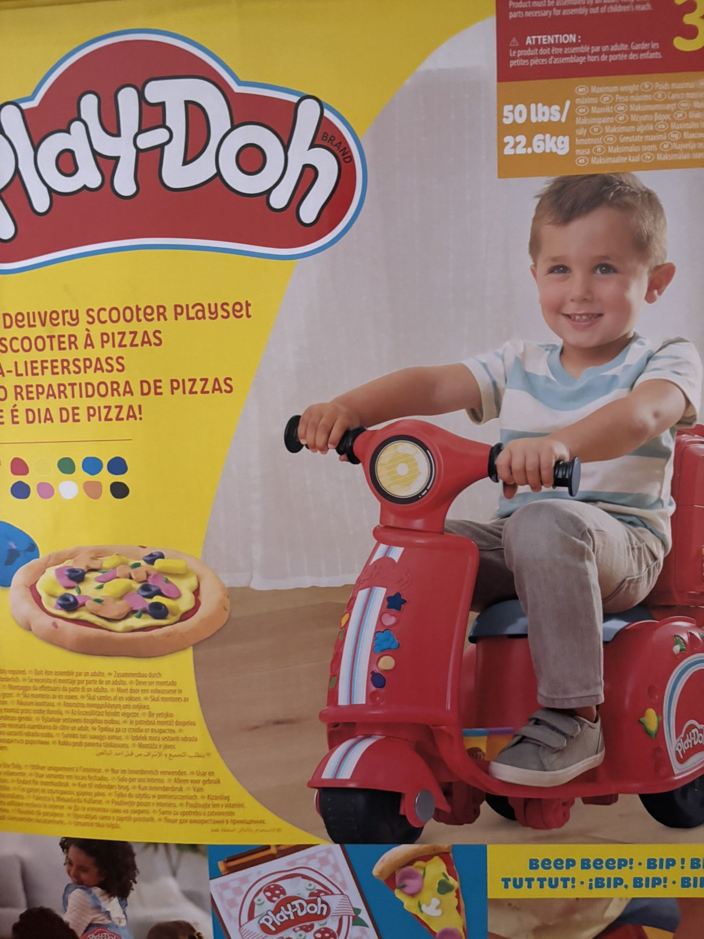 Play Doh Pizza Delivery Scooter