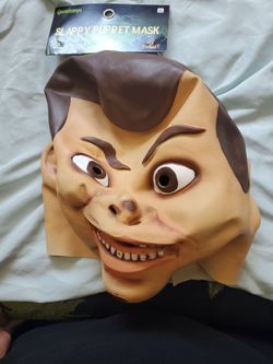 Halloween slappy puppet mask
