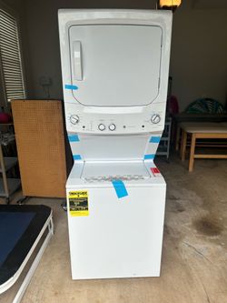 Stackable washer and dryer