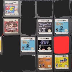 NINTENDO DS VIDEO GAMES 