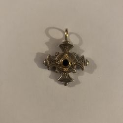 Konstantino Silver Cross Pendant