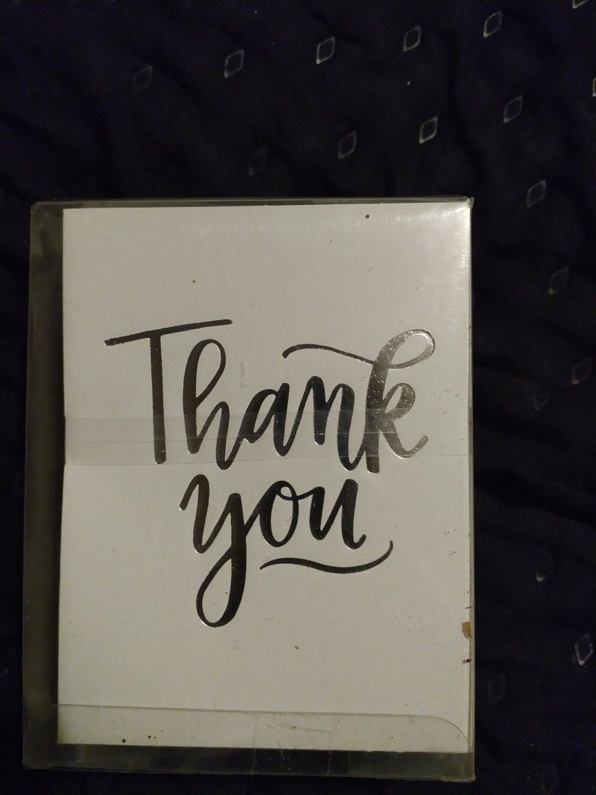 Thank You Cards With Envelopes 