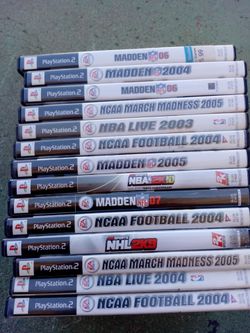Ps2 games $20 for all