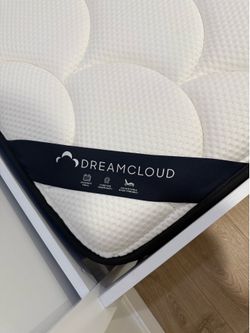 Dreamcloud Matteras. Comes with bed frame as well if interested