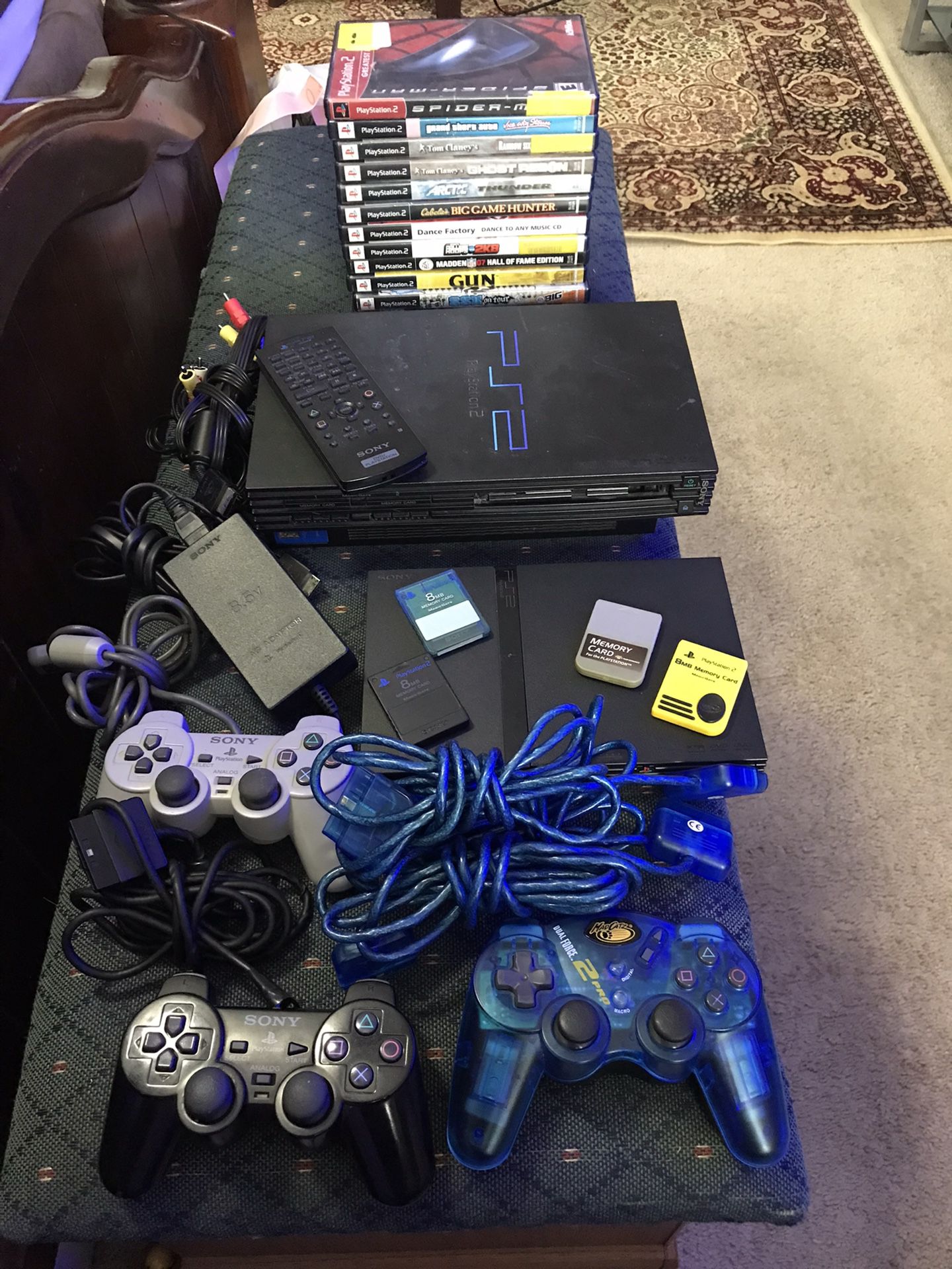 2x Ps2 Consoles w/ 13 games and extras