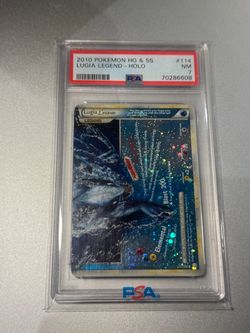 2010 Pokemon Lugia Legend Holo #114 PSA 7
