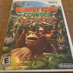 Donkey Kong Country Returns For Wii
