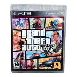 Grand Theft Auto V 5 GTA V Sony PlayStation 3 PS3 - Complete w/ Manual & Map