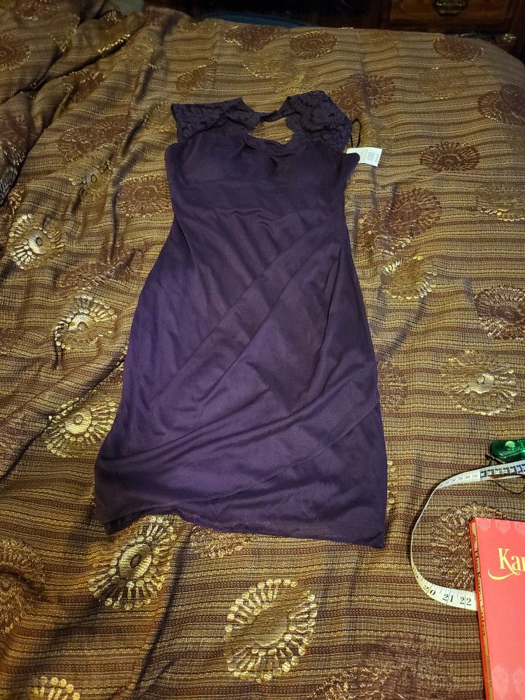 Women Purple Dress