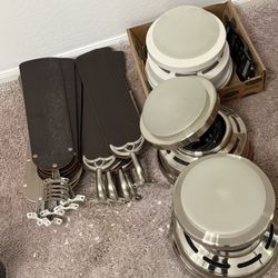 3 Ceiling Fans Harbor Breeze.