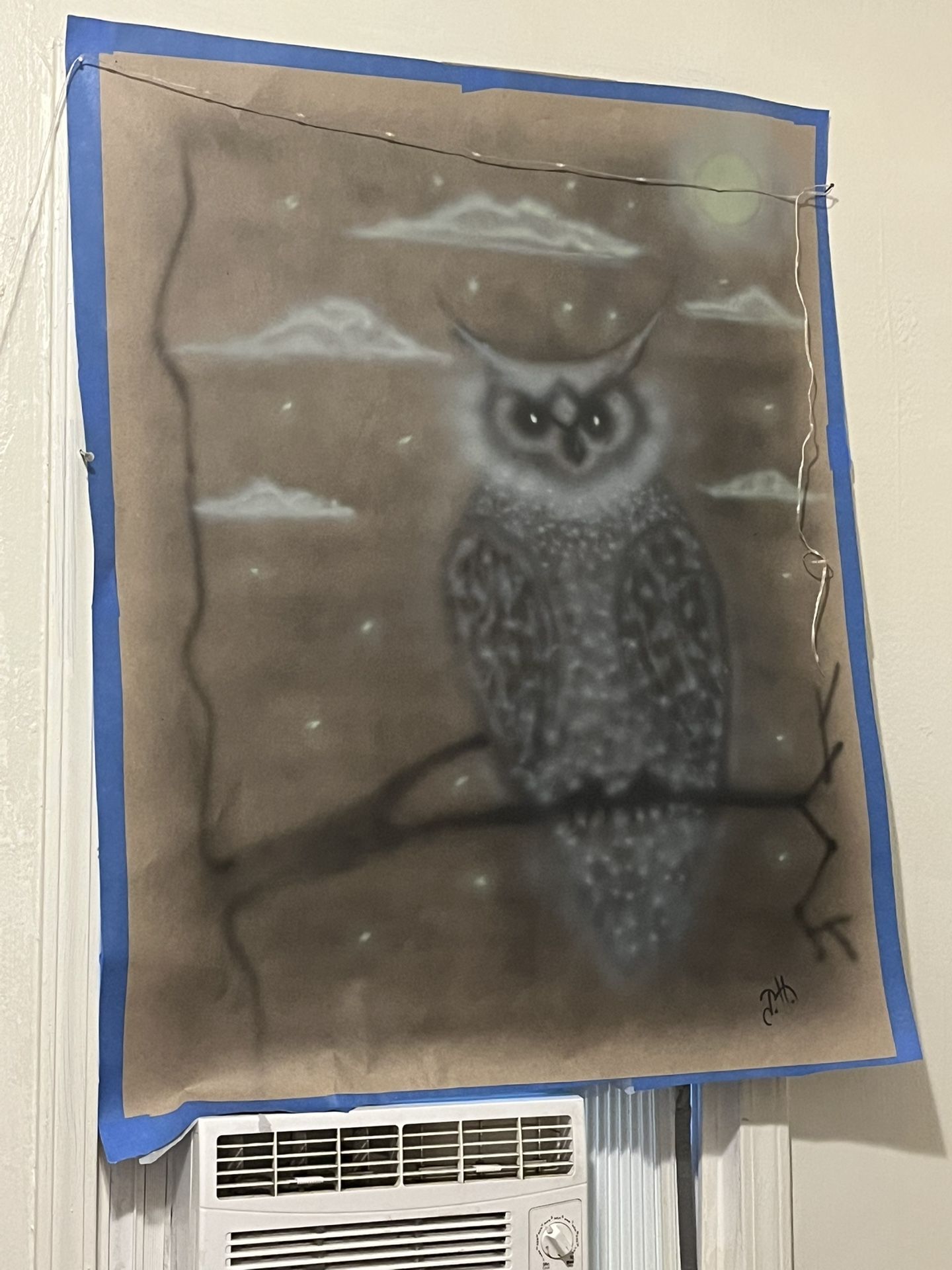 Beautiful Owl Painting