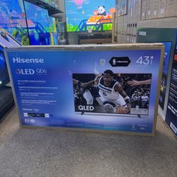 43 Inch Hisense QLED 4K UHD Smart Tv In Box With Warranty