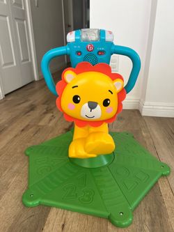 Fisher Price Bounce & Spin Lion