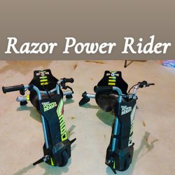 Set Of 2 Razor Power Rider 
