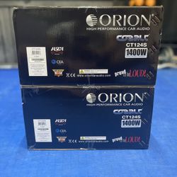 ORION COBALT CT124S 1400 W CAR AUDIO SPEAKER