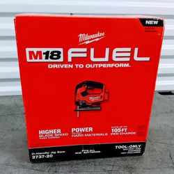 Milwaukee M18 FUEL 18V Lithium-Ion Brushless Cordless Jig Saw (Tool-Only)